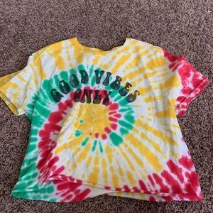 It is a tie dye t-shirt.